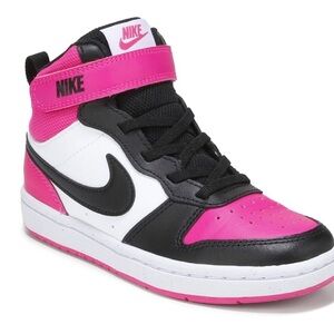 Nike Court Borough Mid 2 Sneakers Kids 3.5 New in Box